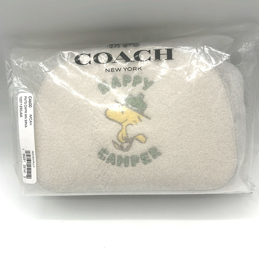 Coach x Peanuts Mini Sierra Crossbody Woodstock Happy Camper - Picture 5 of 11